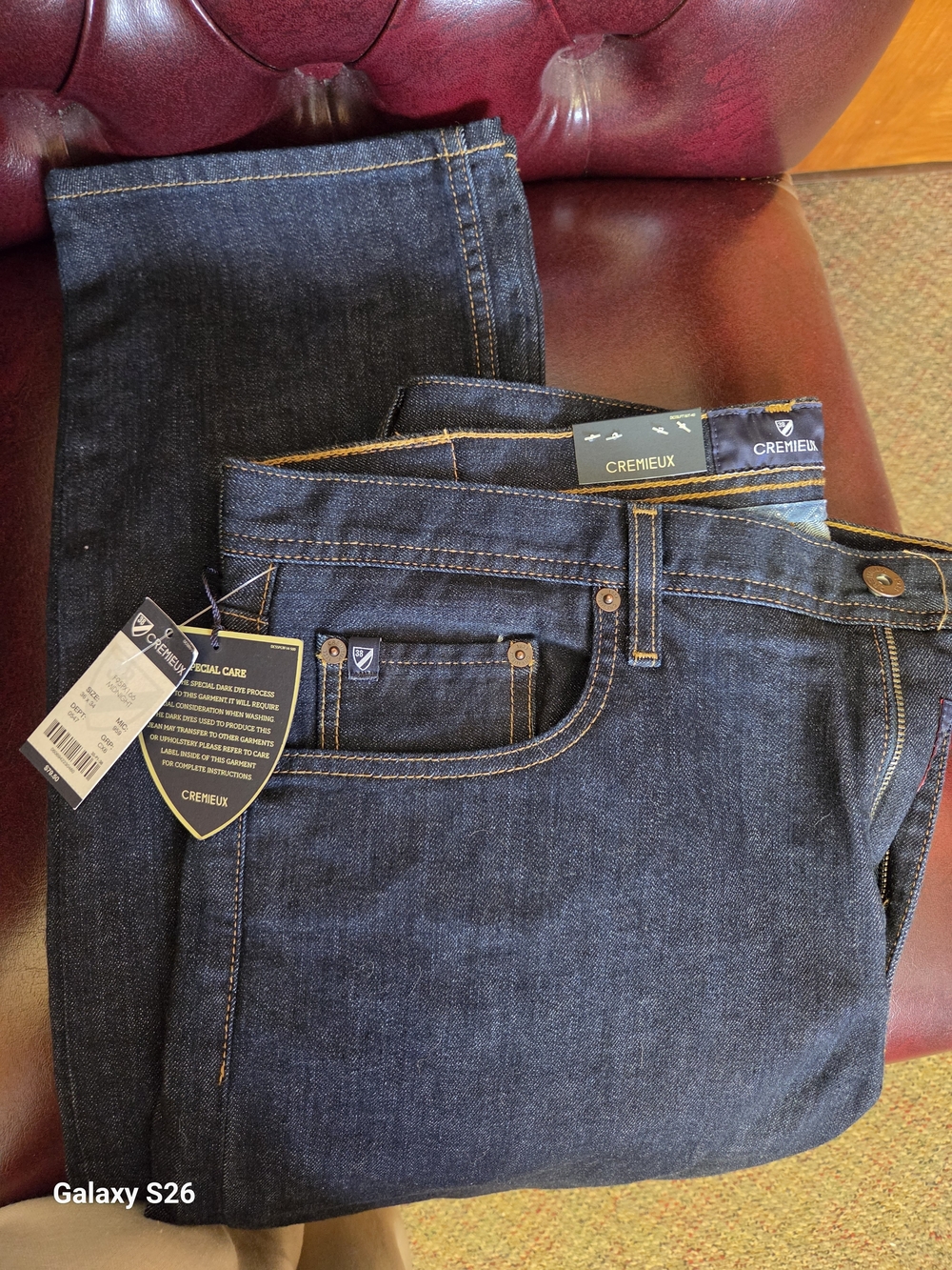 Cremieux Men's Premium Denim Slim Fit